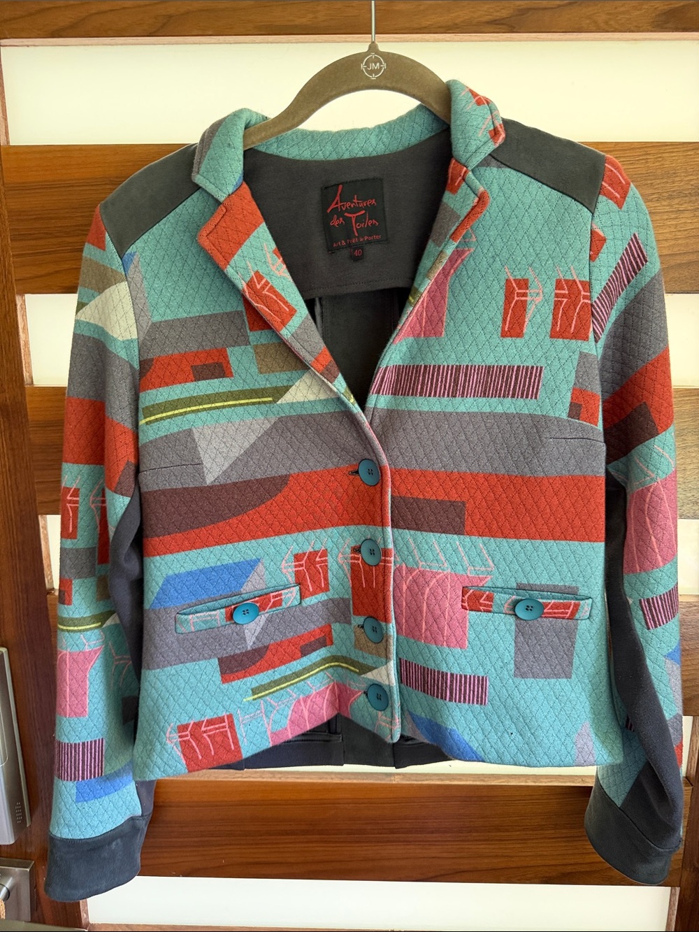 Chic Artistic Quilted Jacket